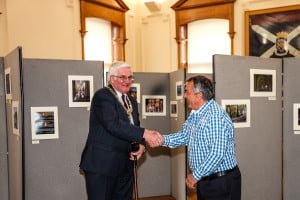 Provost John Bassett opens the 2014 Kelso Camera Club exhibition